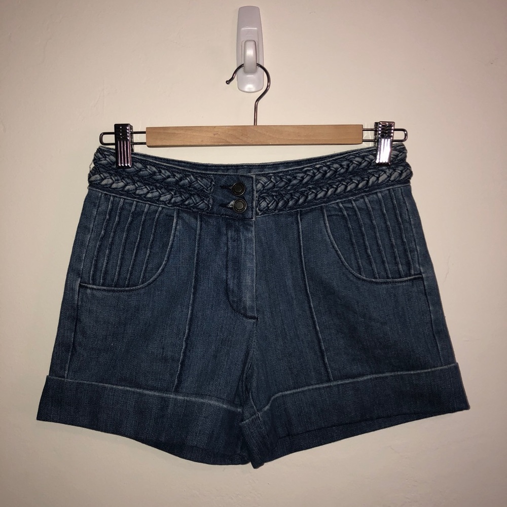 Rodarte Demim Shorts with Detail - Size 1